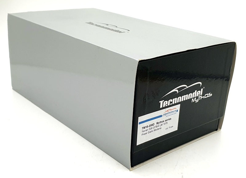 Tecnomodel 1/18 Scale TM18-208D - Ferrari 308 GTB/4 LM 1976 Press - Yellow