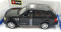 Burago 1/18 scale Diecast 18-12069 - Range Rover Sport - Black