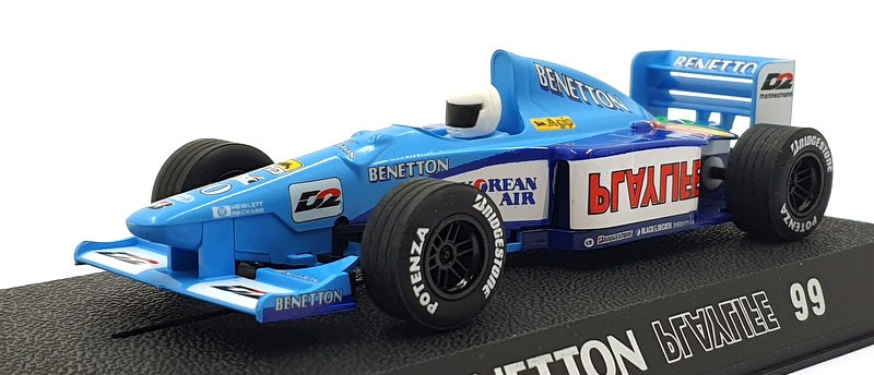Scalextric 1/32 Scale Slot Car C2187 - Benetton Renault 1999 #10 - Blue