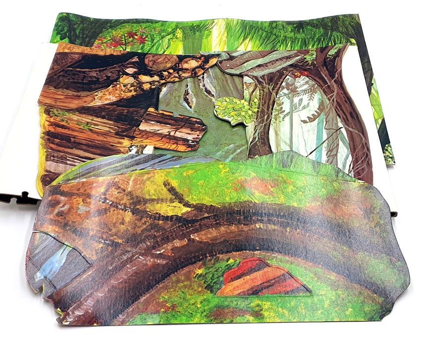 Corgi Gift Set No. 36 - Tarzan 22 Piece Set Land Rover And Trailer With Panorama