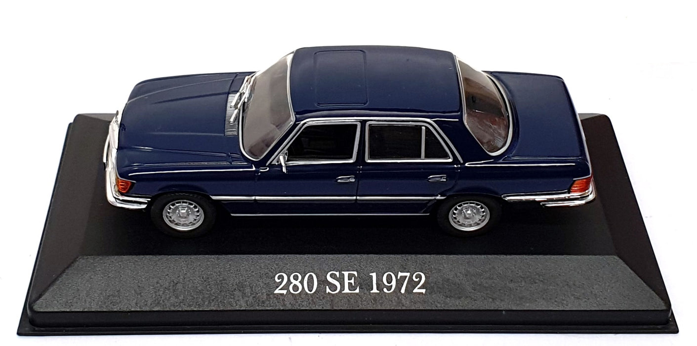 Altaya 1/43 Scale Diecast AT4321 - 1972 Mercedes Benz 280 SE - Blue