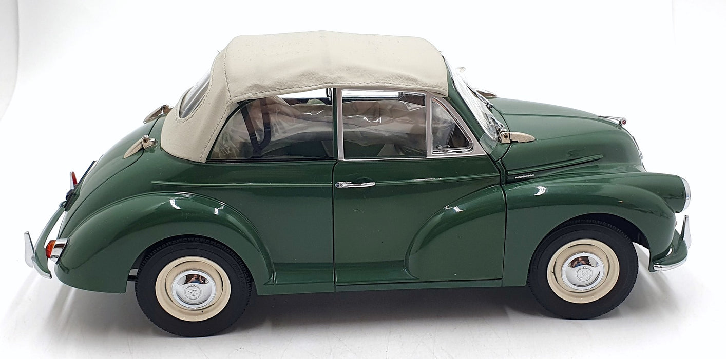 Sun Star 1/12 Scale Diecast 4773 - 1963 Morris Minor 1000 Tourer - Green
