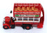 Corgi Appx 15cm Long Diecast TCB02B - Thornycroft Bus Poole Advertiser REWORKED