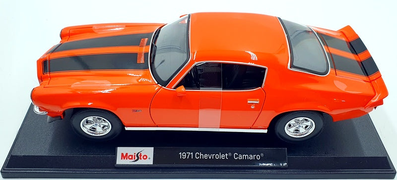 Maisto 1/18 Scale Diecast 46629 - 1971 Chevrolet Camaro - Orange
