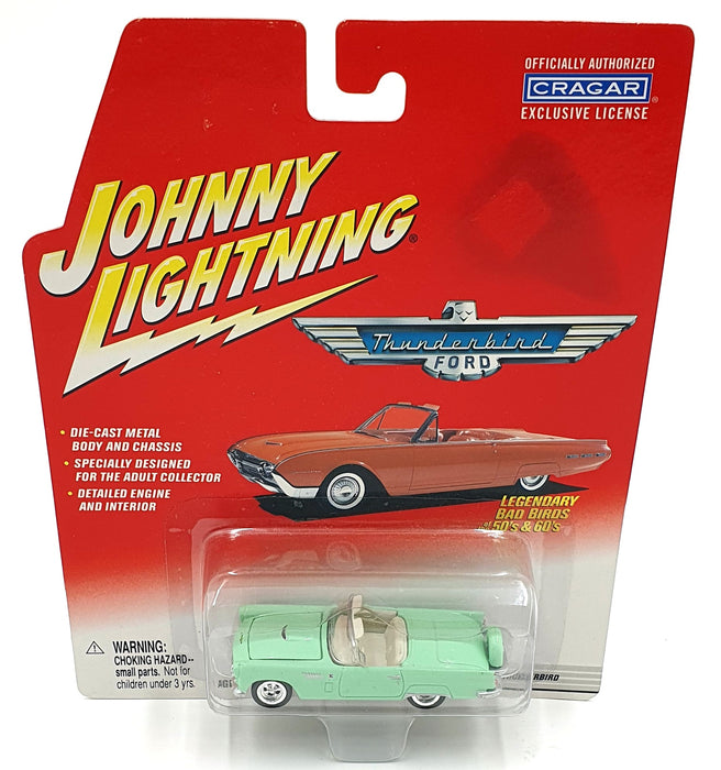 Johnny Lightning 1/64 Scale 455-03 - 1956 Ford Thunderbird - Mint Green
