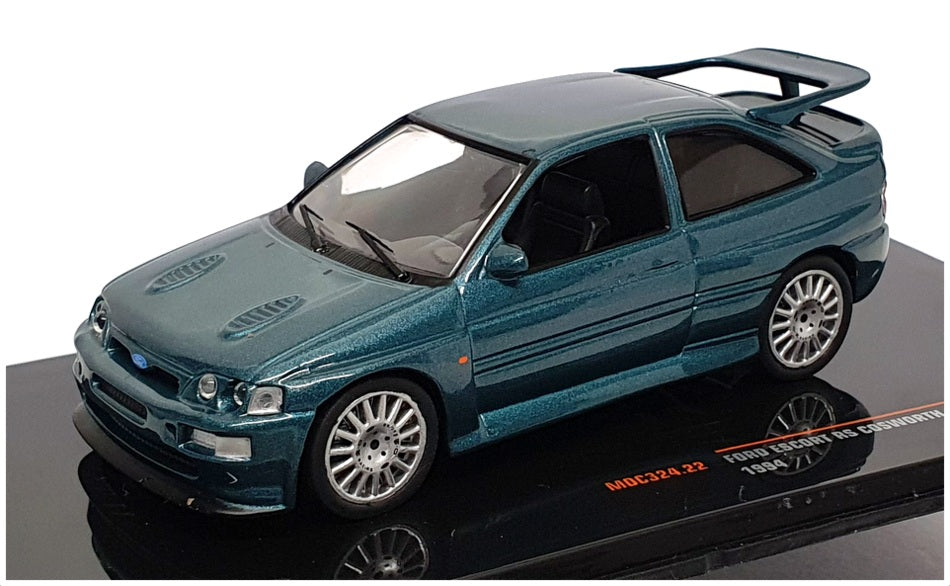 Ixo 1/43 Scale MOC324.22 - 1994 Ford Escort RS Cosworth - Met Green