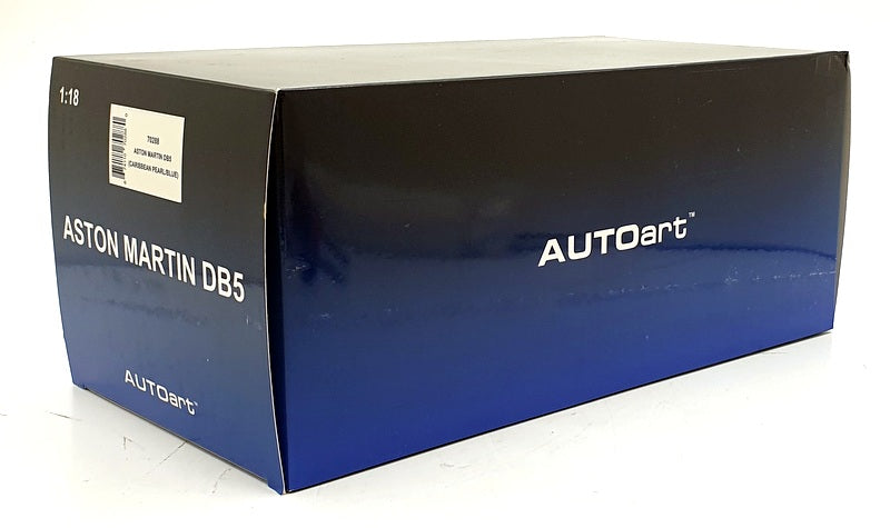 Autoart 1/18 Scale Diecast 70288 - Aston Martin DB5 - Caribbean Pearl/Blue