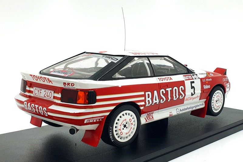 Ixo 1/18 Scale Diecast 18RMC119.22 Toyota Celica GT-Four ST165 #5 Haspengouw '90