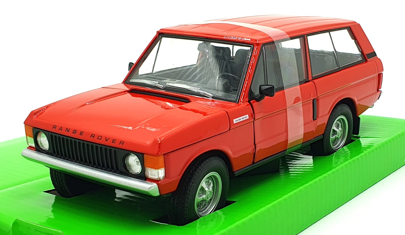 Lange Rover Scale Welly NEX 1/24 Scale Diecast 24128W-RD - 1970 Land Rover Range Rover ...