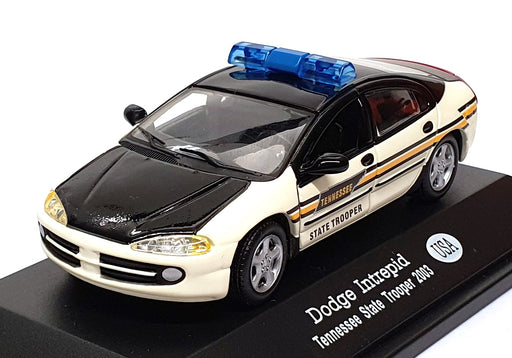 Altaya 1/43 Scale TS2003 - Dodge Intrepid Tennessee Police - Black/White