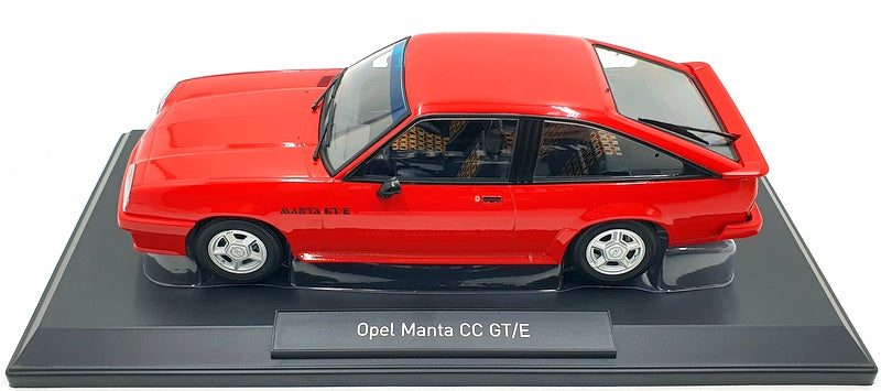 Norev 1/18 Scale Diecast 183315 - Opel Manta CC GT/E 1982 - Red