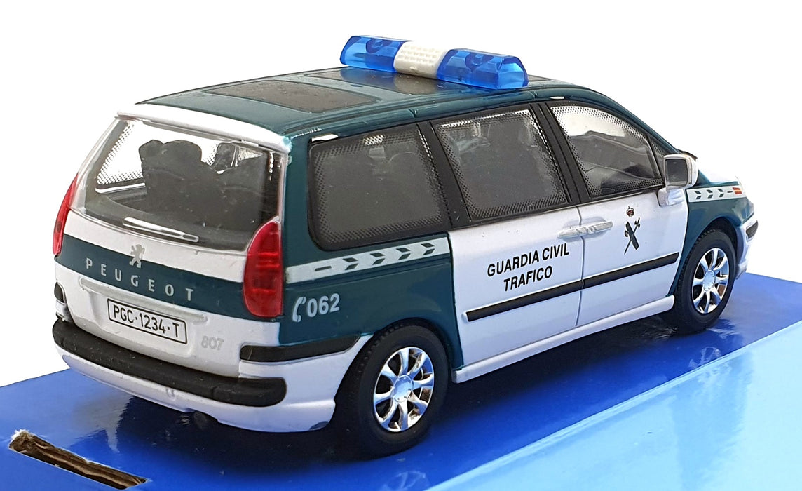 Cararama 1/43 Scale 18277 - Peugeot Guardia Civil Trafico Car - Police