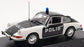 Minichamps 1/43 Scale 430 067190 - 1970 Porsche 911 Polis - Black/White