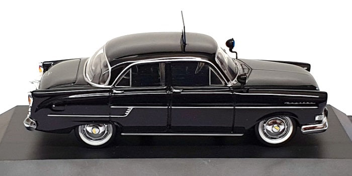 Schuco 1/43 Scale Diecast 02634 - Opel Kapitan Polizei - Black