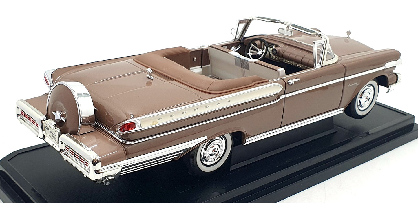 Road Signature 1/18 Scale Diecast 92578 - 1957 Mercury Turnpike Cruiser - Brown