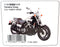 Aoshima 1/12 Scale 11186-3800 - Yamaha Vmax Motorcycle - Silver
