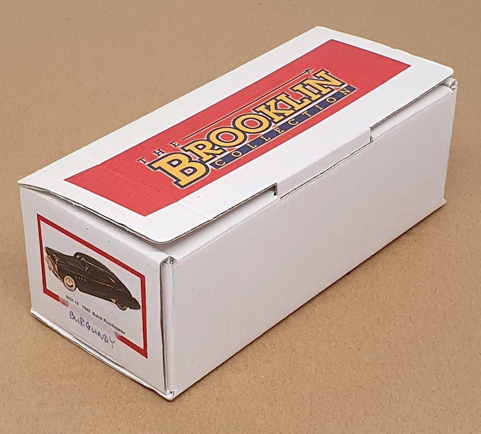 Brooklin Models 1/43 Scale BRK10 - 1949 Buick Roadmaster - Burgundy REPAINT