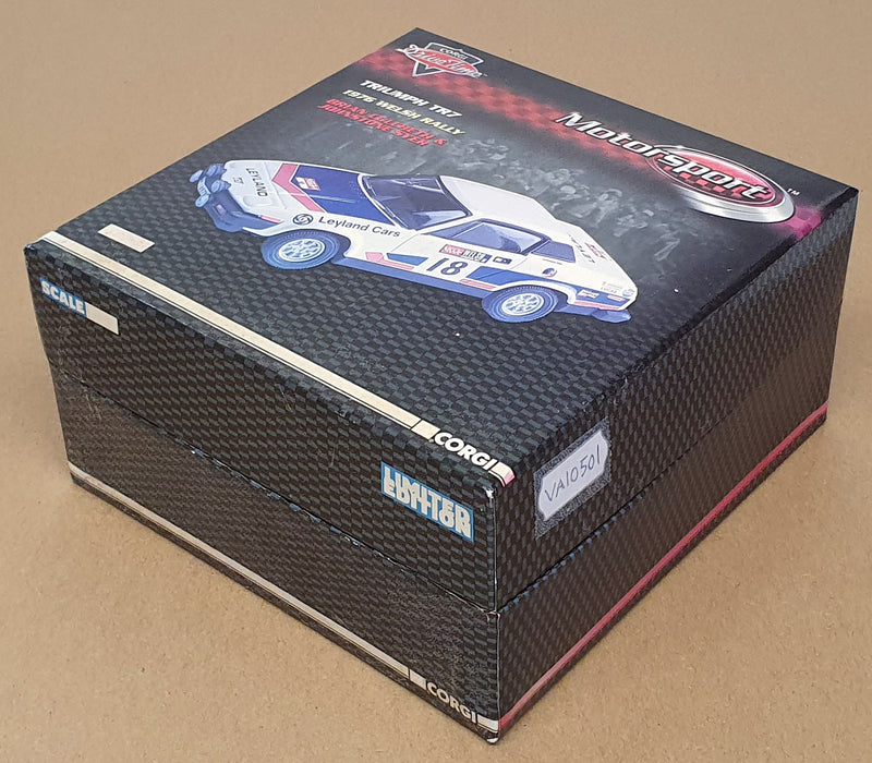 Corgi 1/43 Scale VA10501 - Triumph TR7 #18 Welsh Rally 1976 Culcheth/Syer