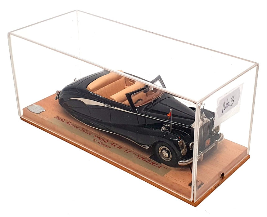 FYP Creations 1/43 Scale No.3 - Rolls Royce Silver Wraith ALW II Nigeria - Black