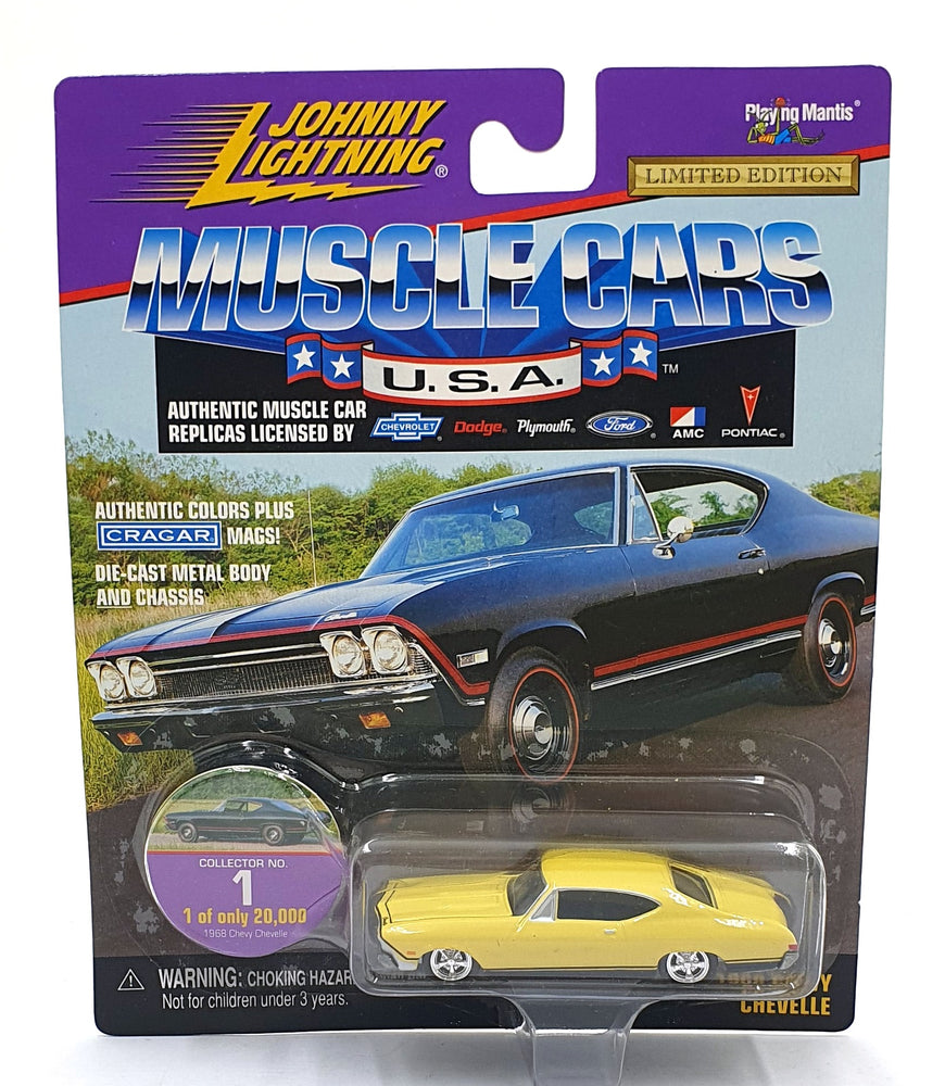 Johnny Lightning 1/64 Scale 203-02 Muscle USA 1968 Chevrolet Chevelle #1