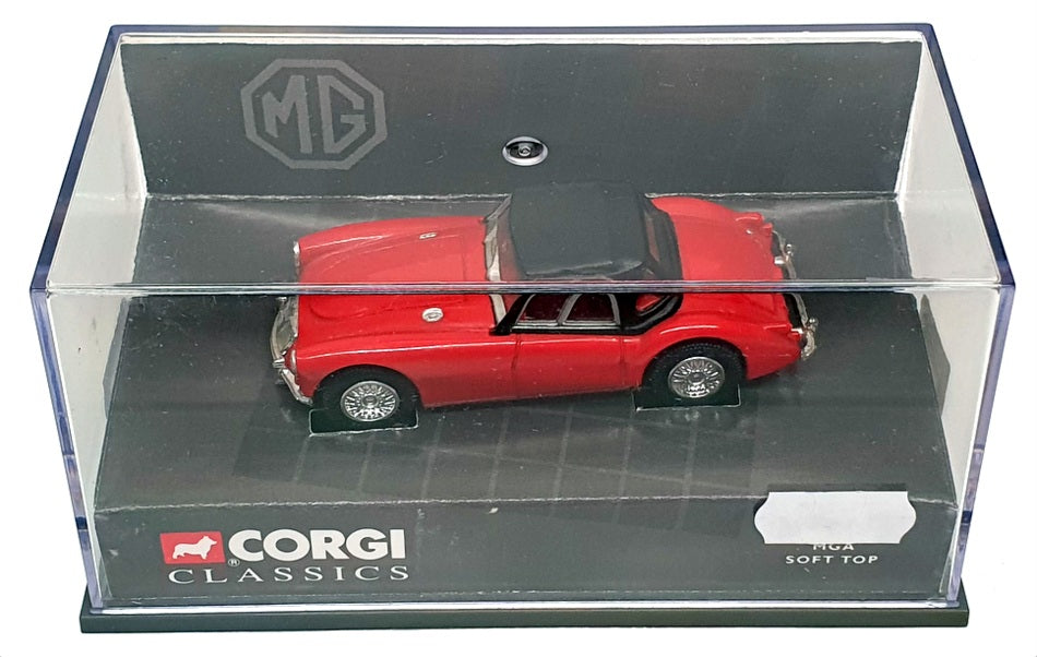 Corgi 1/43 Scale Diecast D732 - MGA Soft Top - Red