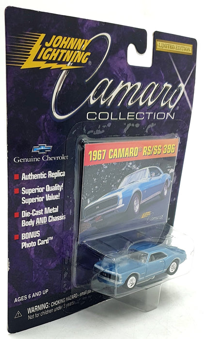 Johnny Lightning 1/64 Scale 451-01 - 1967 Chevrolet Camaro RS/SS 396 - Met. Blue
