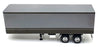KK Scale Road Kings 1/18 Scale RK180162 - Semi Automatic Truck Trailer Met Grey