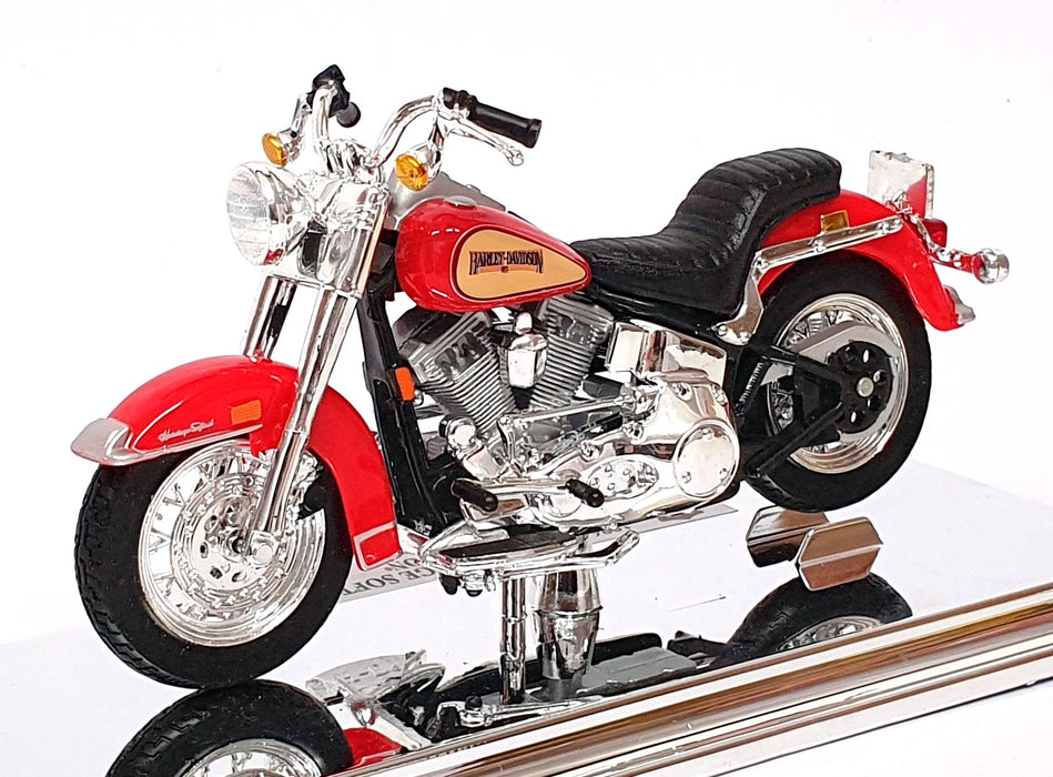 Maisto 1/18 Scale 39390 - 1986 Harley Davidson FLST Heritage Softail Evo - Red