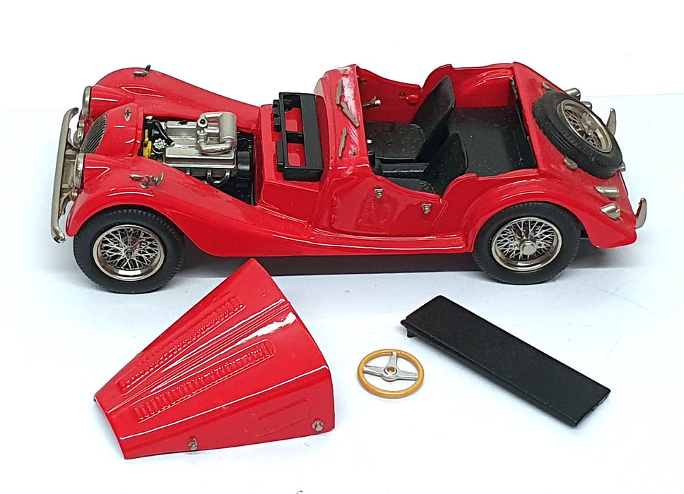 LDM Models 1/24 Scale Diecast 17626Y - Morgan Plus Eight - Red