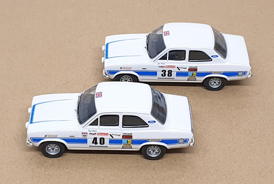 Vanguards 1/43 Scale FE1002 - Ford Escort RS2000s 1974 Avon Tour Of Britain