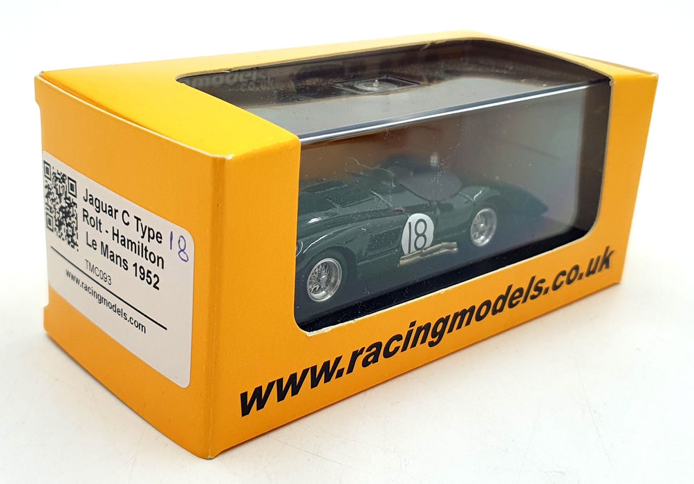 Top Model 1/43 Scale TMC093 - Jaguar C-Type CL - #18 Le Mans 1952