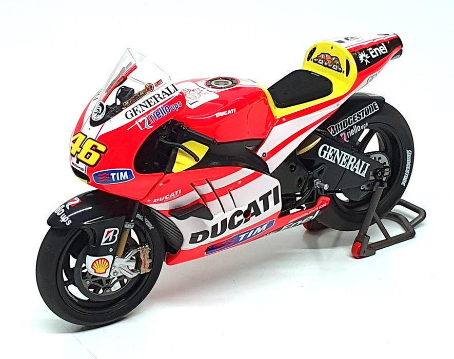 Minichamps 1/12 Scale 122 110846 - Ducati Desmosedici GP11 Unveiling V. Rossi