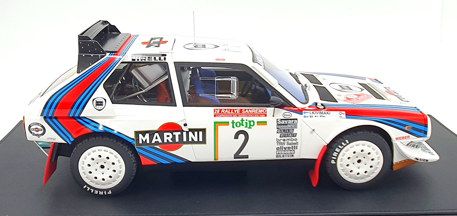 Top Marques 1/12 Scale TMR1260D Lancia Delta S4 1986 #2 Sanremo M.Alen