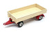 Corgi Toys 100 - Dropside Trailer - Cream/Red