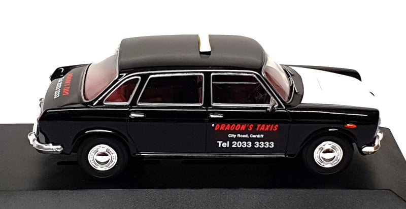 Vanguards 1/43 Scale VA08908 - Austin 1800 Dragon's Taxis - Black/White