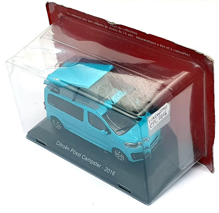 Hachette 1/43 Scale CPC2016 - 2016 Citroen Possl Campster - Blue
