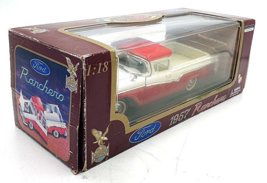 Road Legends 1/18 Scale Diecast 92208 - 1957 Ford Ranchero - Red