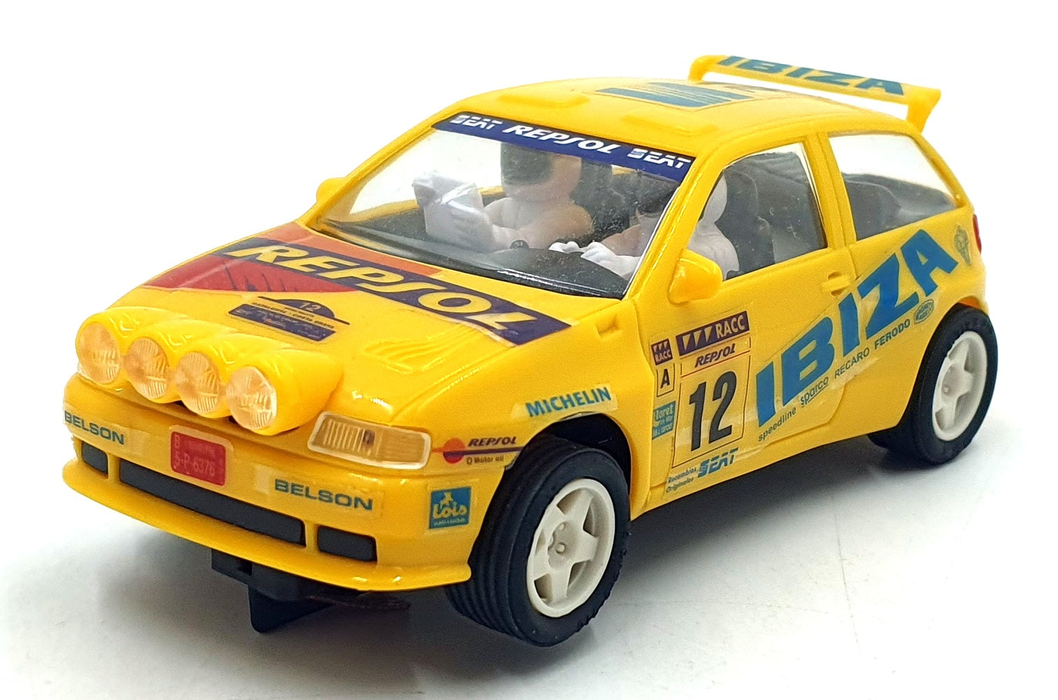 Matchbox SCX 1/32 Scale Slot Car 83750.20 - Seat Ibiza "Repsol" #12