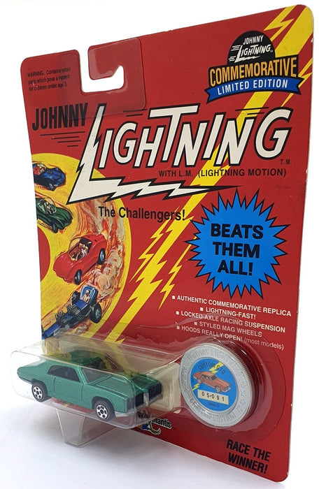 Johnny Lightning 1/64 Scale 100-140 - The Challengers Custom GTO - Green