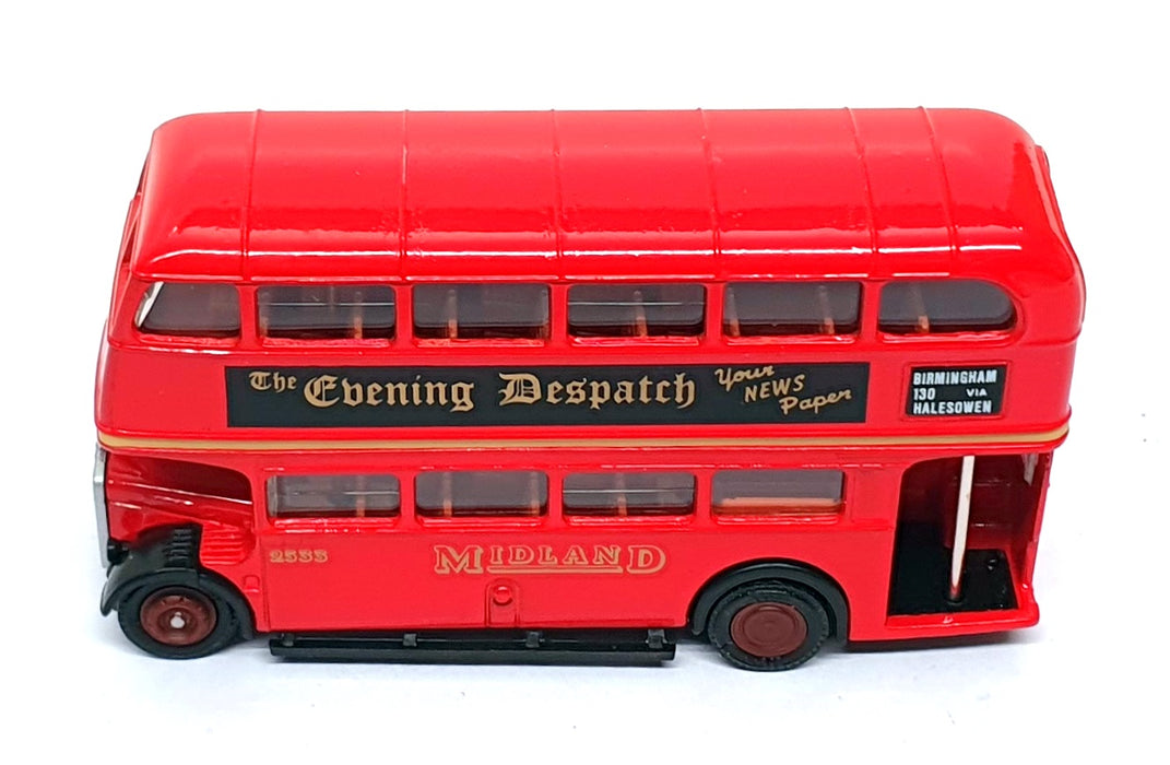 EFE 1/76 Scale 101007A - AEC Regent RT DD Bus Midland Rt. 130 - Red