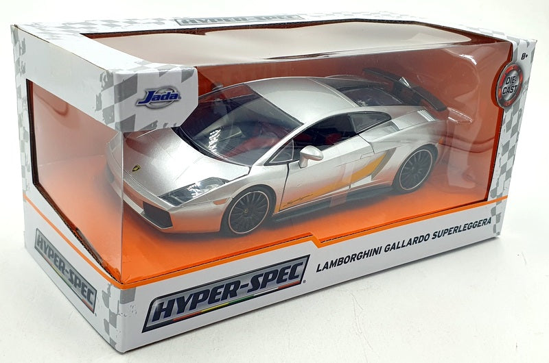 Jada 1/24 Scale Diecast 34027 - Lamborghini Gallardo Superleggera - Silver