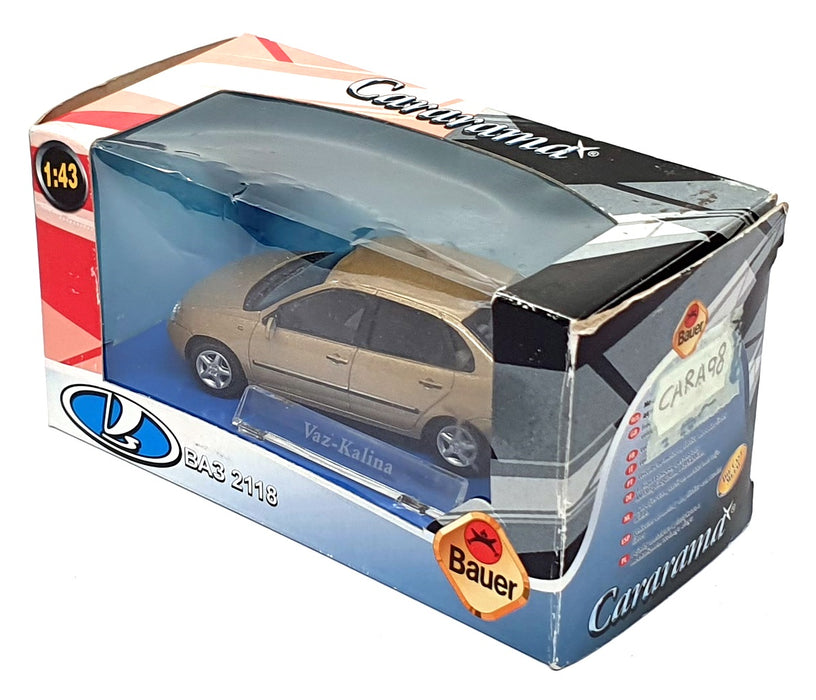 Cararama 1/43 Scale Diecast CARA98 - Lada Vaz Kalina - Gold