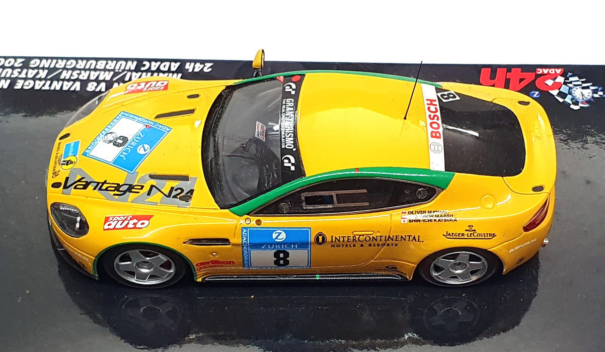 Minichamps 1/43 Scale 437 081308 - Aston Martin V8 Vantage #8 Nurburgring 2008