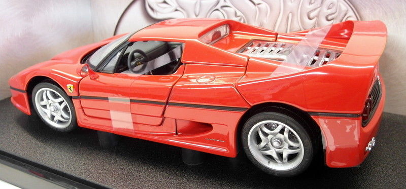 Hot Wheels 1/18 scale Diecast 50430 - Ferrari F50 - Rosso Red