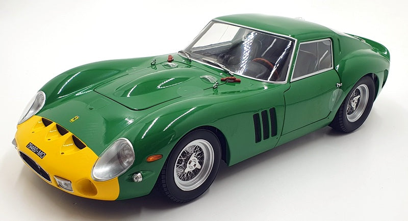 KK Scale 1/12 Scale Diecast KKDC120126 Ferrari 250 GTO 1962 D.Piper Green/Yellow