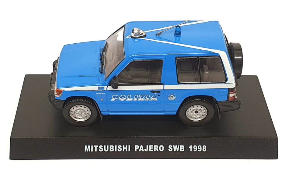 DeAgostini 1/43 Scale 5211CMC006 - 1998 Mitsubishi Pajero SWB (Polizia)