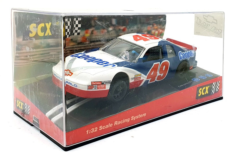 SCX 1/32 Scale Slot Car 60210 - Chevrolet Nascar "Cooper" SCX #49