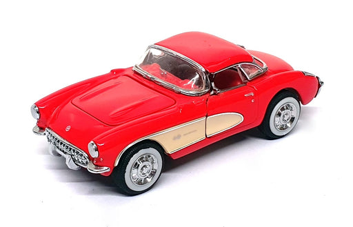 Franklin Mint 1/43 Scale 171125A - 1957 Chevrolet Corvette Convertible - Red