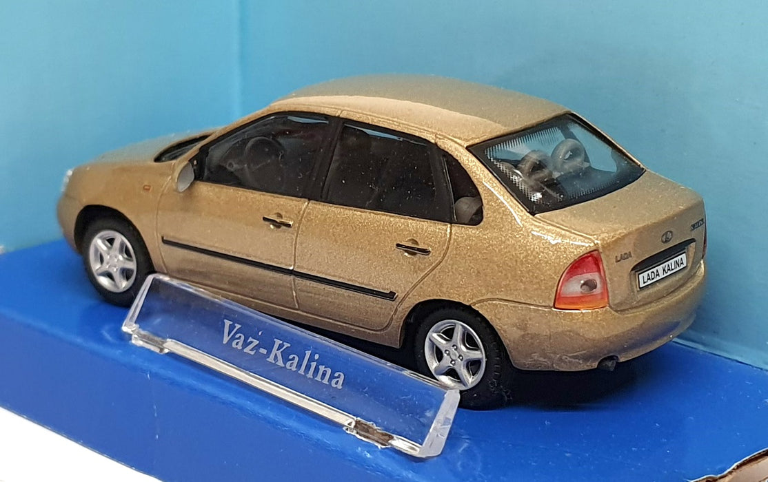 Cararama 1/43 Scale Diecast CARA98 - Lada Vaz Kalina - Gold