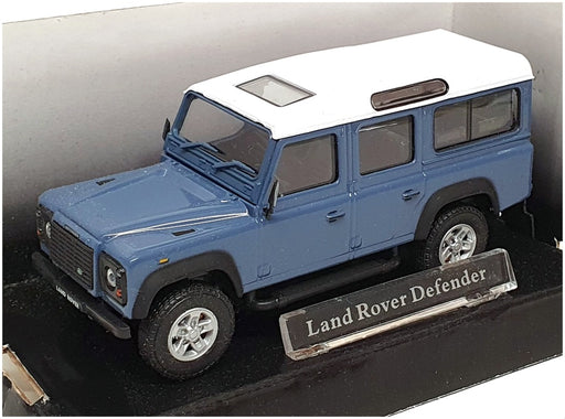 Cararama 1/43 Scale Diecast 230D - Land Rover Defender - Blue/White
